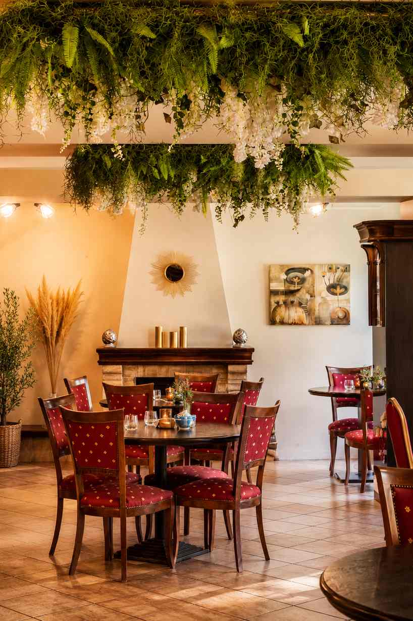 Lithuanian breakfast buffet at Palanga Park Hotel restaurant